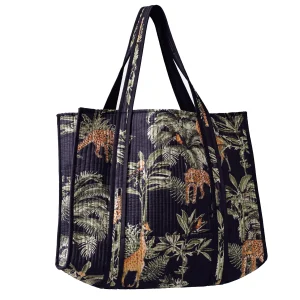 Handmade Black Forest Quilted Cotton Tote Bags - Image 9