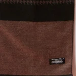 Indian Handmade Brown Abstract Women Scarves - Image 8