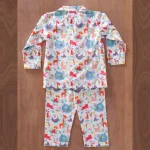 Boy Girl Forest Printed Sleepwear Pajama Set 1 Year -10 Year - Image 5