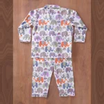 Kids Sleepwear Cotton Night Suit Elephant Printed - Image 4