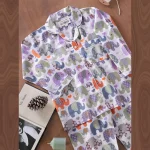 Kids Sleepwear Cotton Night Suit Elephant Printed - Image 5