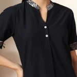Stylish Co-ord Set for Women, Blue Floral Kurta with Pant - Image 8