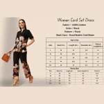 Women Daily & Casual Wear Black Cord Dress / Kurtas Set - Image 10