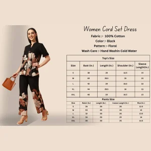 Women Daily & Casual Wear Black Cord Dress / Kurtas Set - Image 10