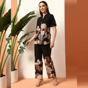 Women Daily & Casual Wear Black Cord Dress / Kurtas Set - Image 5