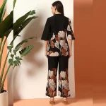 Women Daily & Casual Wear Black Cord Dress / Kurtas Set - Image 9