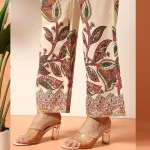 Women Pure Cotton Floral Printed White Co-ord Sets - Image 7