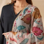 Luxury Organza Dupatta for Women White Floral Embroidery Designer Stole - Image 6