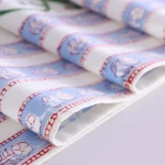 Handmade White Cotton Floral Table Runner for Farmhouse Dining Decor - Image 5