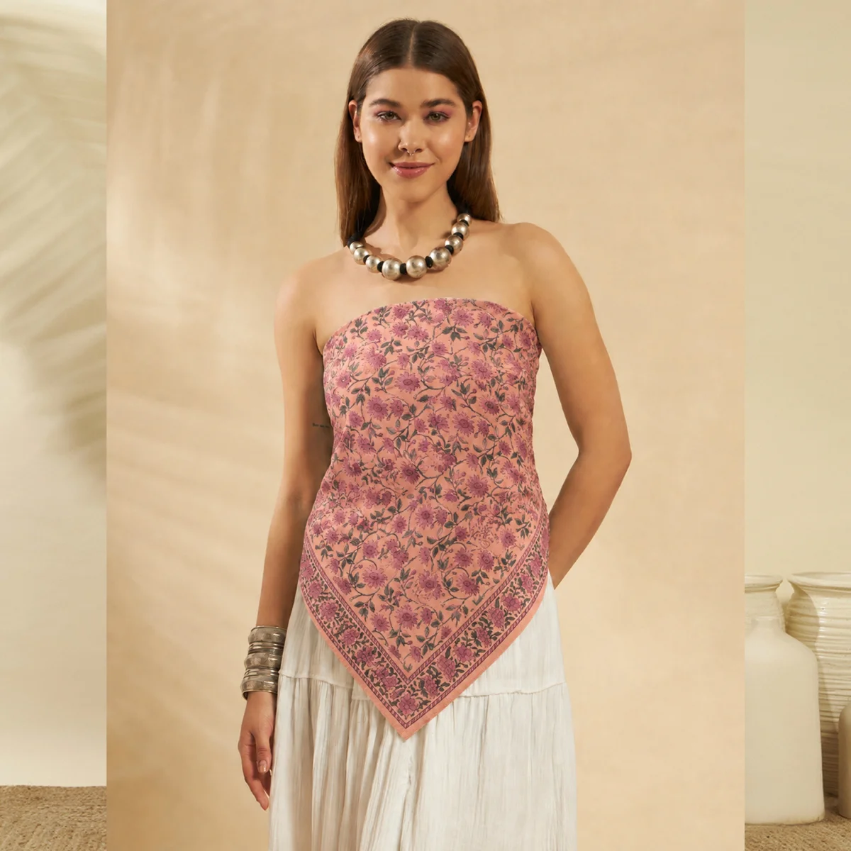 peach-floral-hand-block-print-cotton-scarf-for-women CSH-36 (10)