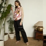 Premium Crepe Silk Scarf Butterfly Print Fashion Neck Wrap for Women - Image 6