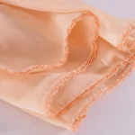 Premium Soft Chiffon Hijab for Women Lightweight Peach Neck Wrap - Image 8