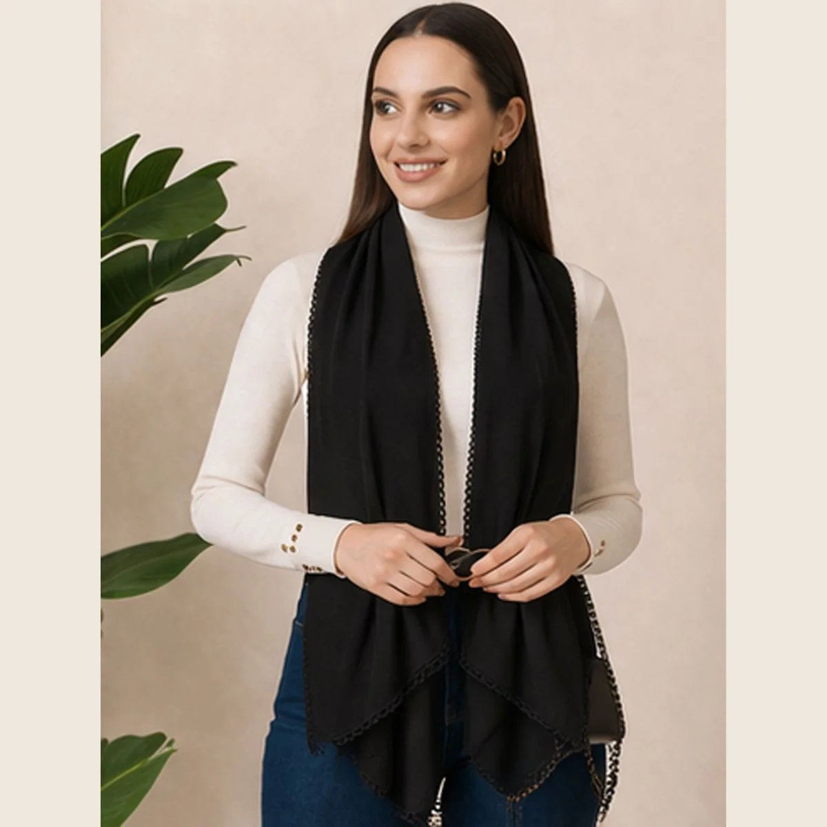 stylish-black-chiffon-stole-for-women-soft-fashion-scarf GPS-28 (6)