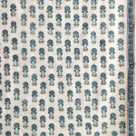 Traditional Sanganer Hand Block Print Cotton Fabric Floral Buti Design - Image 6