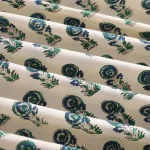 Traditional Sanganer Hand Block Print Cotton Fabric Floral Buti Design - Image 4