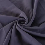 Women’s Gray Chiffon Scarf with Lace Border 66 x 28 Inch - Image 4