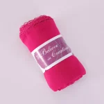 Women’s Lightweight Pink Soft Chiffon Daily Wear Wrap Scarf - Image 5