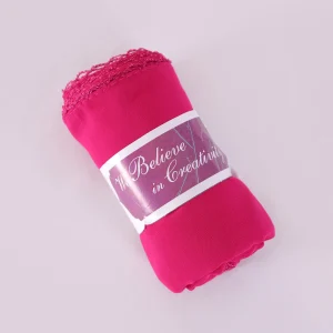 Women’s Lightweight Pink Soft Chiffon Daily Wear Wrap Scarf - Image 5