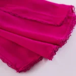 Women’s Lightweight Pink Soft Chiffon Daily Wear Wrap Scarf - Image 4