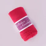 Women’s Lightweight Red Wrap Fashionable Chiffon Daily Wear Scarves - Image 6