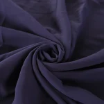 Women’s Navy Blue Chiffon Neck Scarf 66"x28" - Image 7