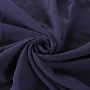 Women’s Navy Blue Chiffon Neck Scarf 66"x28" - Image 7