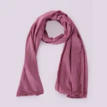 Women’s Soft Mauve Wrap Casual Party Wear Chiffon Scarf - Image 11