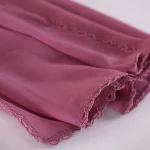 Women’s Soft Mauve Wrap Casual Party Wear Chiffon Scarf - Image 10