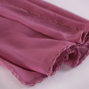 Women’s Soft Mauve Wrap Casual Party Wear Chiffon Scarf - Image 10