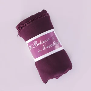Women’s Soft Purple Chiffon Neck Scarf for Casual & Party Looks - Image 7
