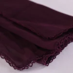 Women’s Soft Purple Chiffon Neck Scarf for Casual & Party Looks - Image 6