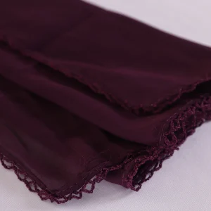 Women’s Soft Purple Chiffon Neck Scarf for Casual & Party Looks - Image 6