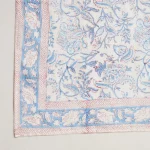 Women’s Traditional Floral Print Cotton Scarf - Image 7