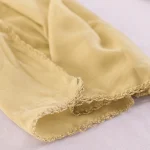 Beige Chiffon Scarf Women's Elegant Lightweight Neck Wrap - Image 7
