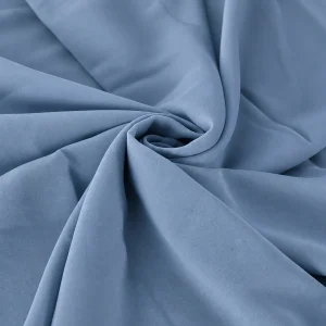 Women's Light Gray Solid Chiffon Scarf Fashion Neck Wrap - Image 6