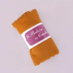 Women's Mustard Gold Chiffon Lightweight Scarf - Image 6