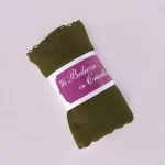 Women's Olive Green Lightweight Chiffon Wrap Scarf - Image 7