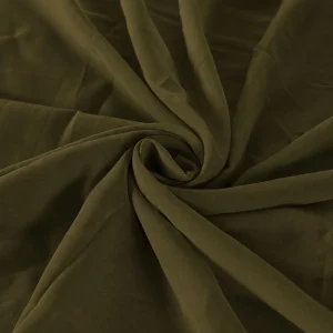 Women's Olive Green Lightweight Chiffon Wrap Scarf - Image 6