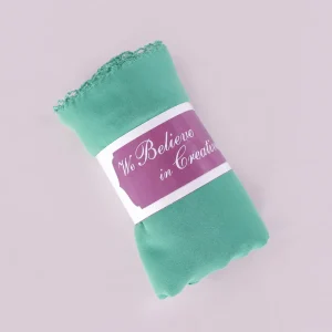 Women's Turquoise Chiffon Wrap Dupatta Lightweight Scarf - Image 6