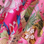 100% Cotton Fabric Pink Patchwork Running Quilting Material - Image 3