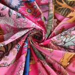 100% Cotton Fabric Pink Patchwork Running Quilting Material - Image 4