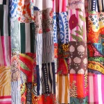 Multi Indian Cotton Patchwork Fabric By 10 Yard - Image 2